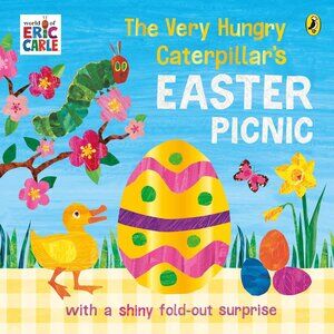 The Very Hungry Caterpillar's Easter Picnic board book by Eric Carle 2022